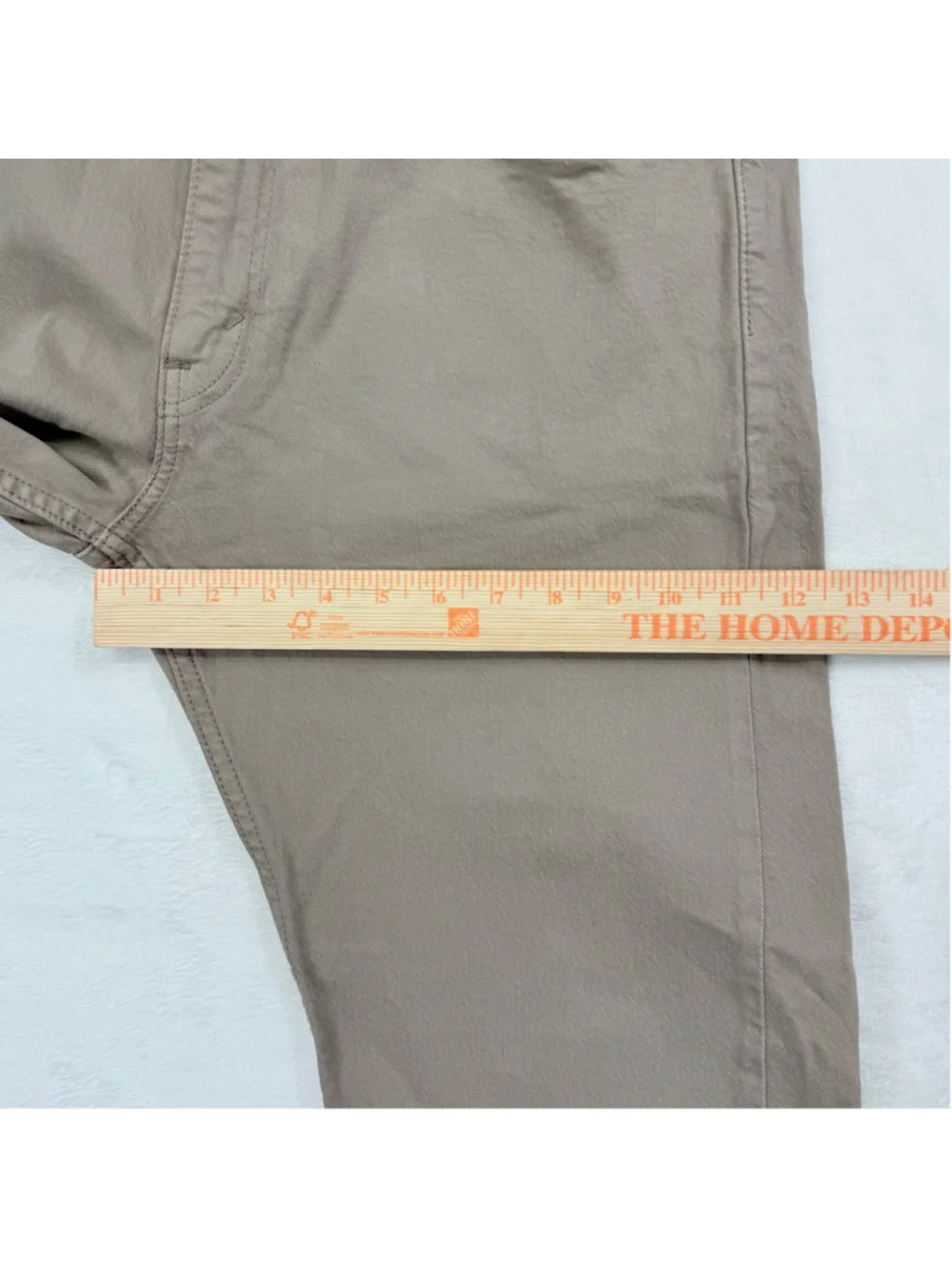 Men's Levi's 505 33x30 Regular Fit Straight Jeans Beige